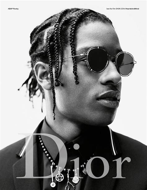 asap rocky dior history|asap rocky my shades dior.